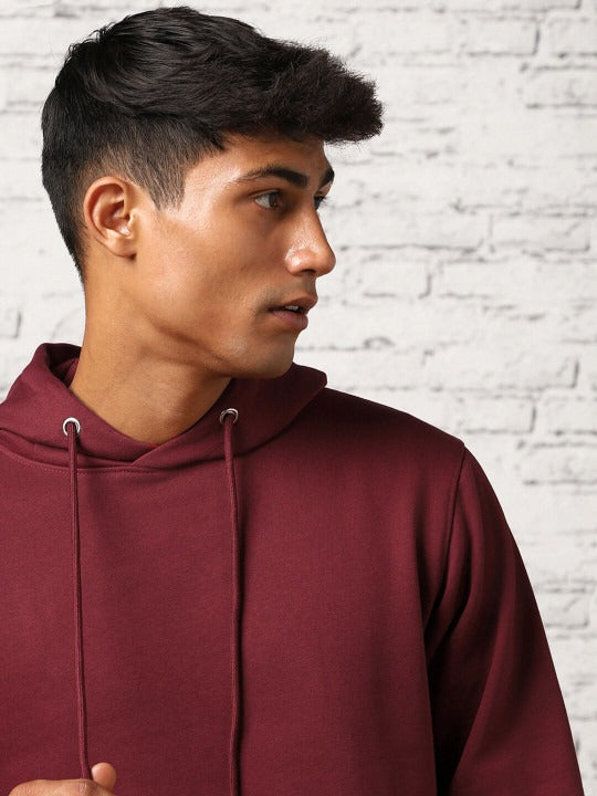 Men Hooded Long Sleeve Sweatshirt – Stylish Cotton Pullover Hoodie for Men in Pakistan | PRINDA