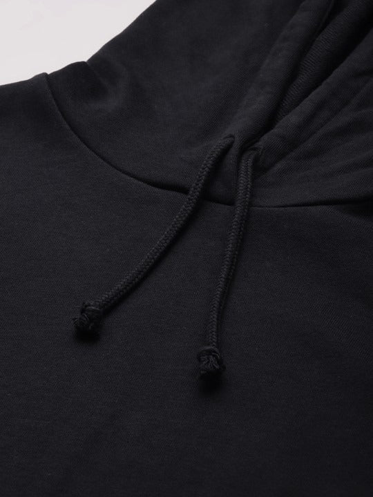 Women Black Hooded Sweatshirt — Classic Black Hoodie for Women | PRINDA Pakistan