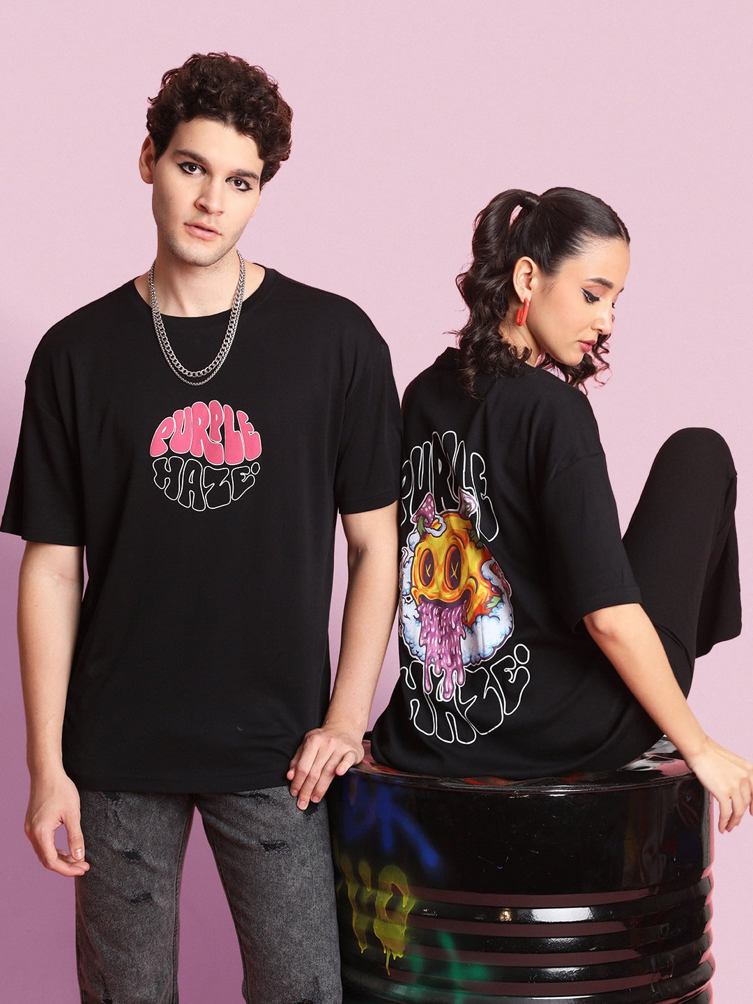 Men Typography Printed Round Neck Cotton T-shirt – Casual & Stylish Outfit for Pakistan | PRINDA