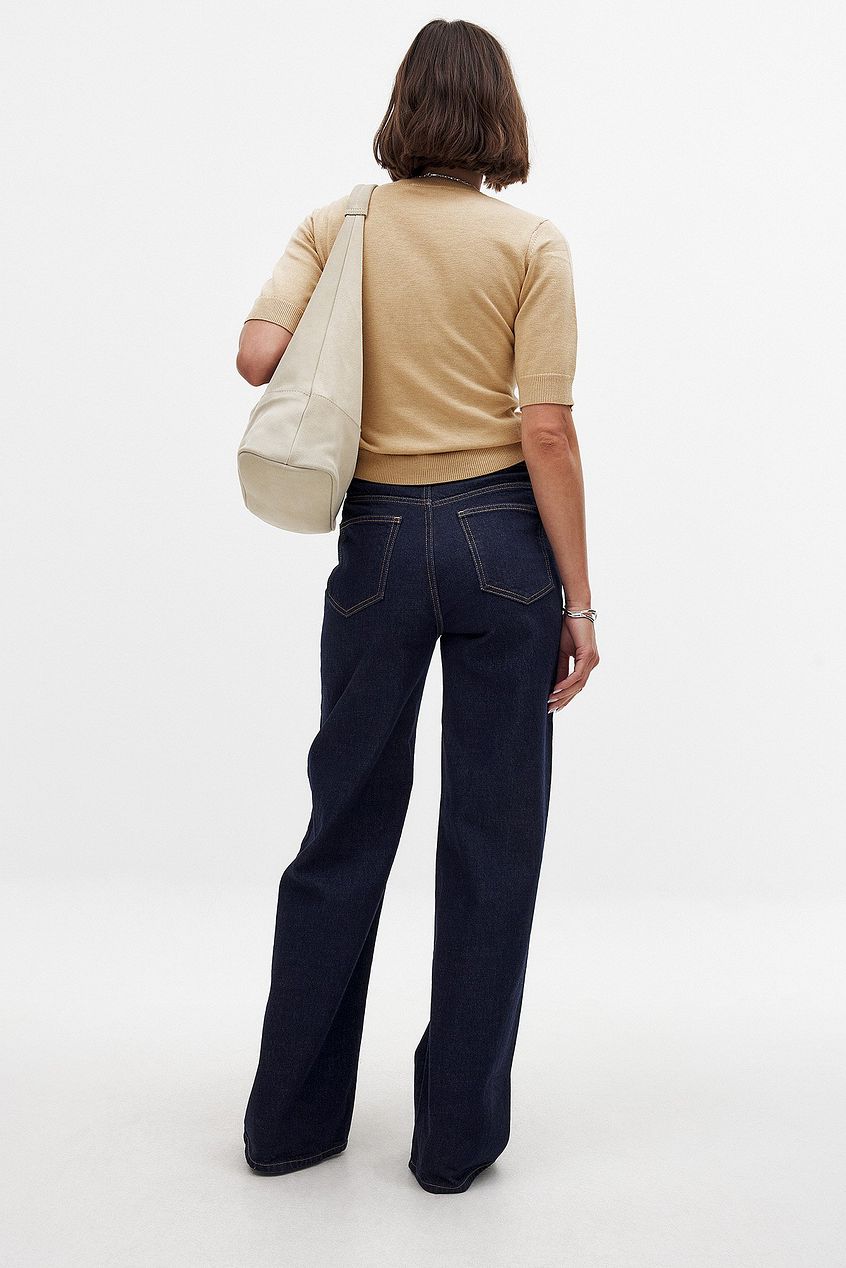 Women Wide High Waist Jeans – Flattering Wide-Leg, Tummy-Smoothing, All-Day Comfort Denim for Pakistan | PRINDA