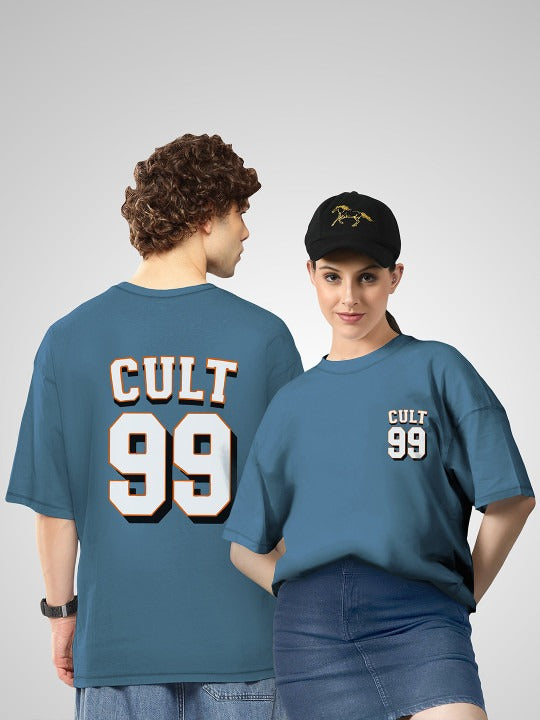 Unisex Twistform Twinny Zone Pack Of 2 Cult99 Printed Cotton Oversized T-shirts – Trendy Streetwear in Pakistan | PRINDA