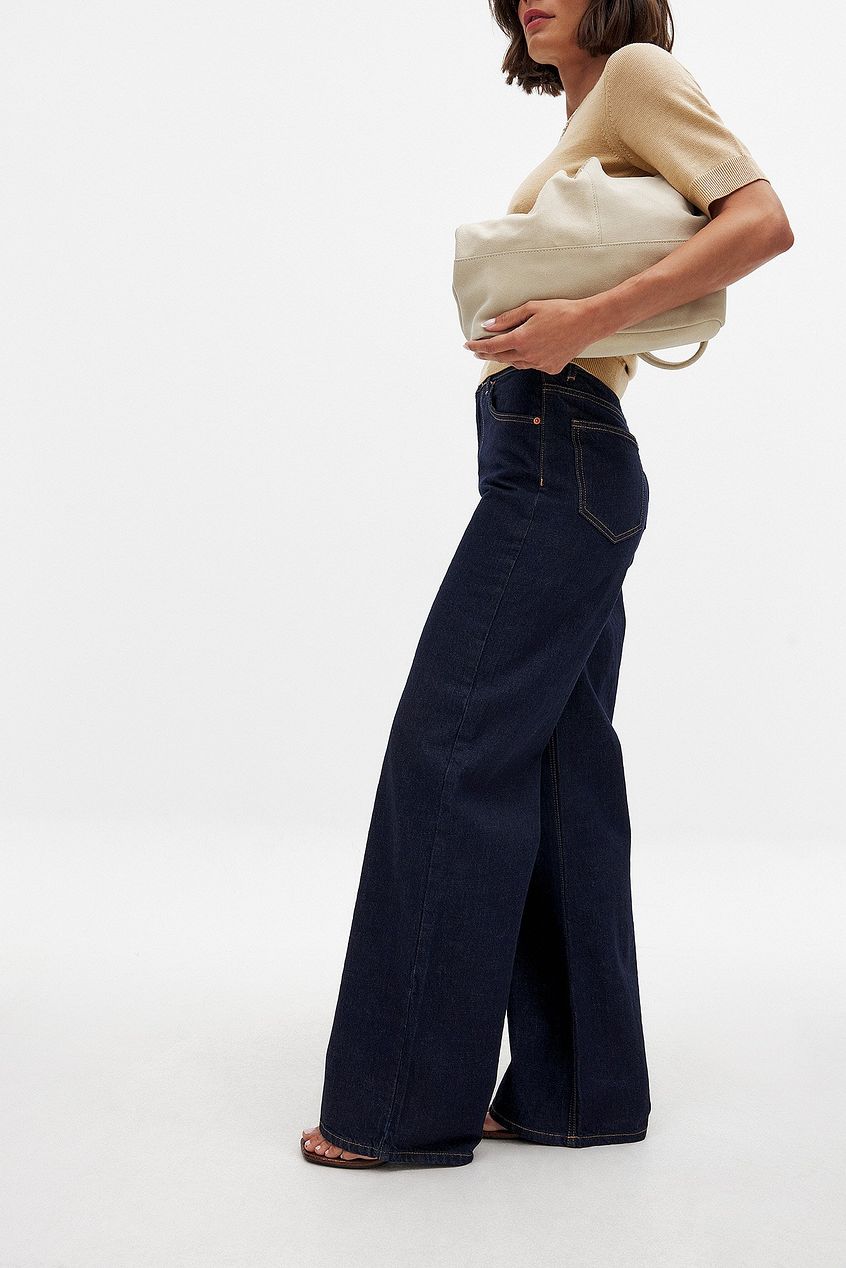 Women Wide High Waist Jeans – Flattering Wide-Leg, Tummy-Smoothing, All-Day Comfort Denim for Pakistan | PRINDA