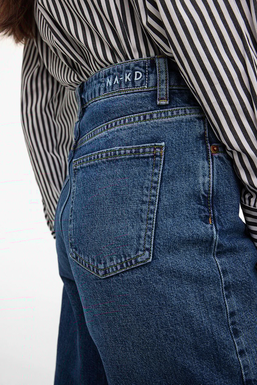 Women Wide High Waist Jeans – Flattering Wide-Leg, Tummy-Smoothing, All-Day Comfort Denim for Pakistan | PRINDA (Copy)