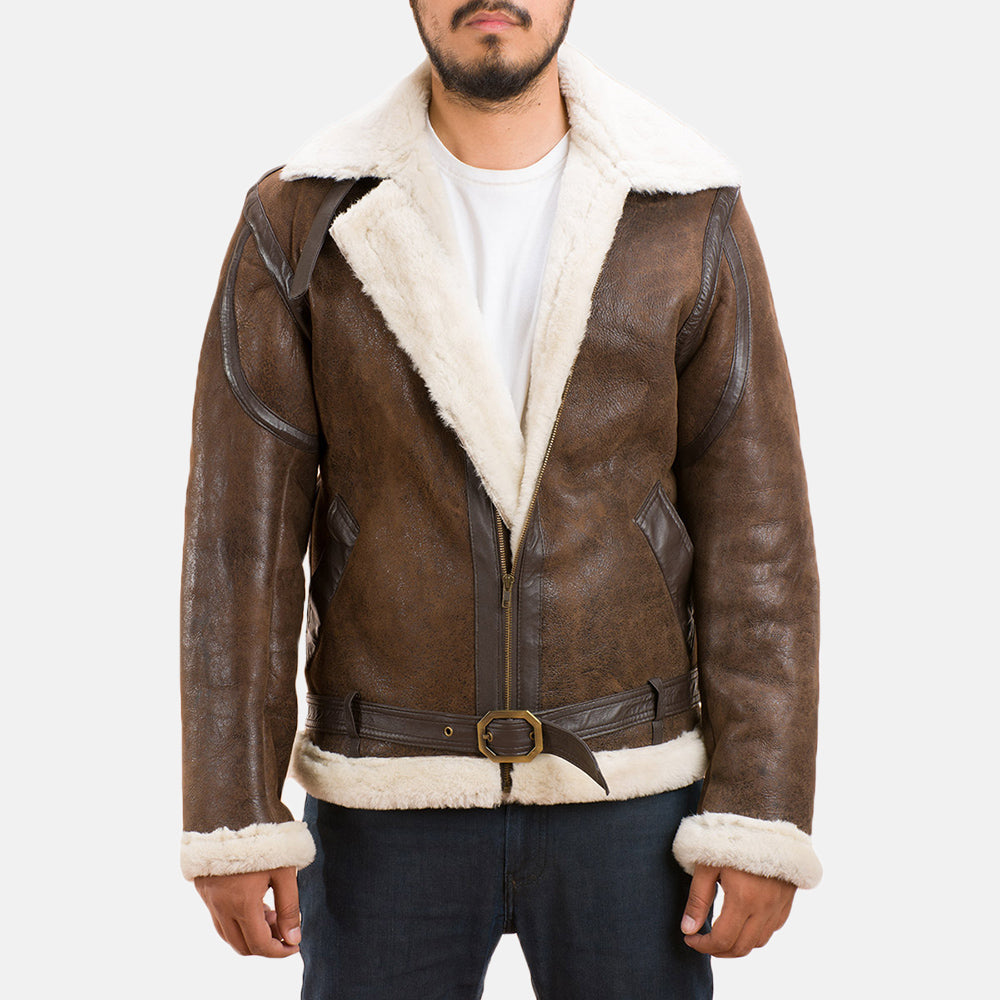 PRINDA Double FPRINDA Shearling Leather Jacket