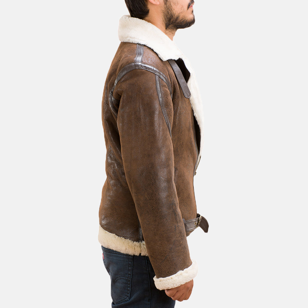 PRINDA Double FPRINDA Shearling Leather Jacket