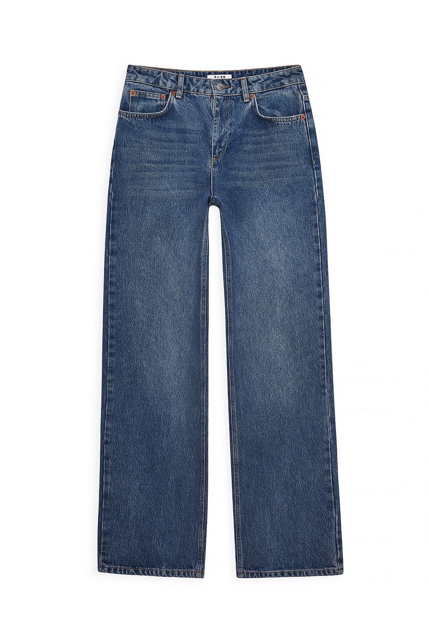 Women Mid Waist Straight Jeans – Classic Straight-Leg Denim for Daily Style in Pakistan | PRINDA