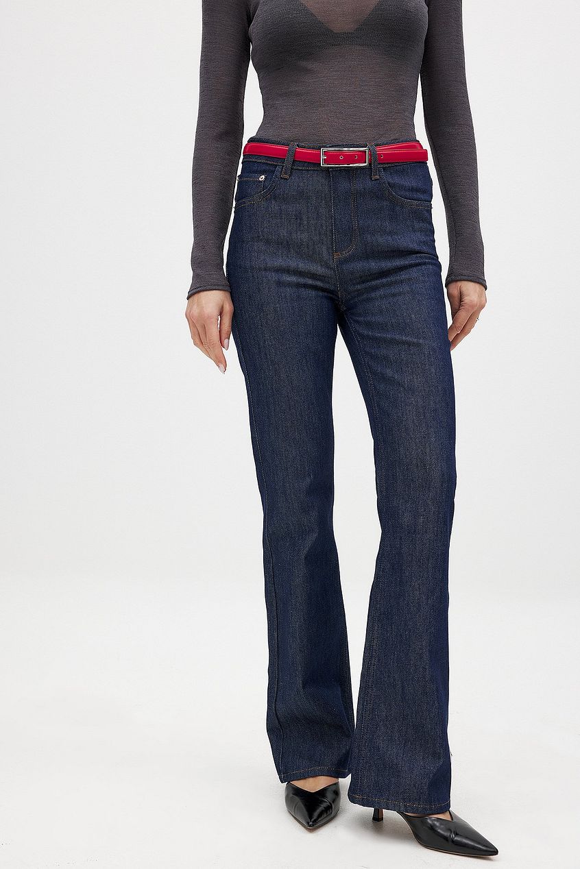 Women High Waist Flared Denim – Leg-Lengthening, Breathable Jeans for Pakistan | PRINDA