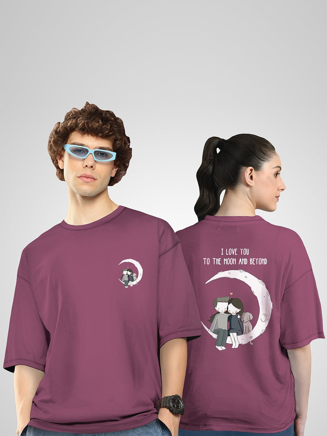 Unisex 2 Drop-Shoulder Sleeves Twistform T-Shirt – Oversized Streetwear Fashion in Pakistan | PRINDA