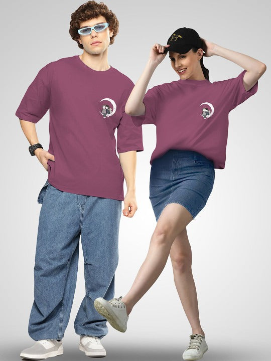 Unisex 2 Drop-Shoulder Sleeves Twistform T-Shirt – Oversized Streetwear Fashion in Pakistan | PRINDA