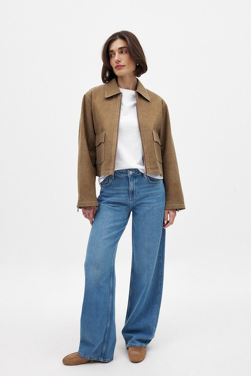 Women Mid Waist Soft Denim Jeans – Comfort Stretch, Everyday Pakistani Fit | PRINDA