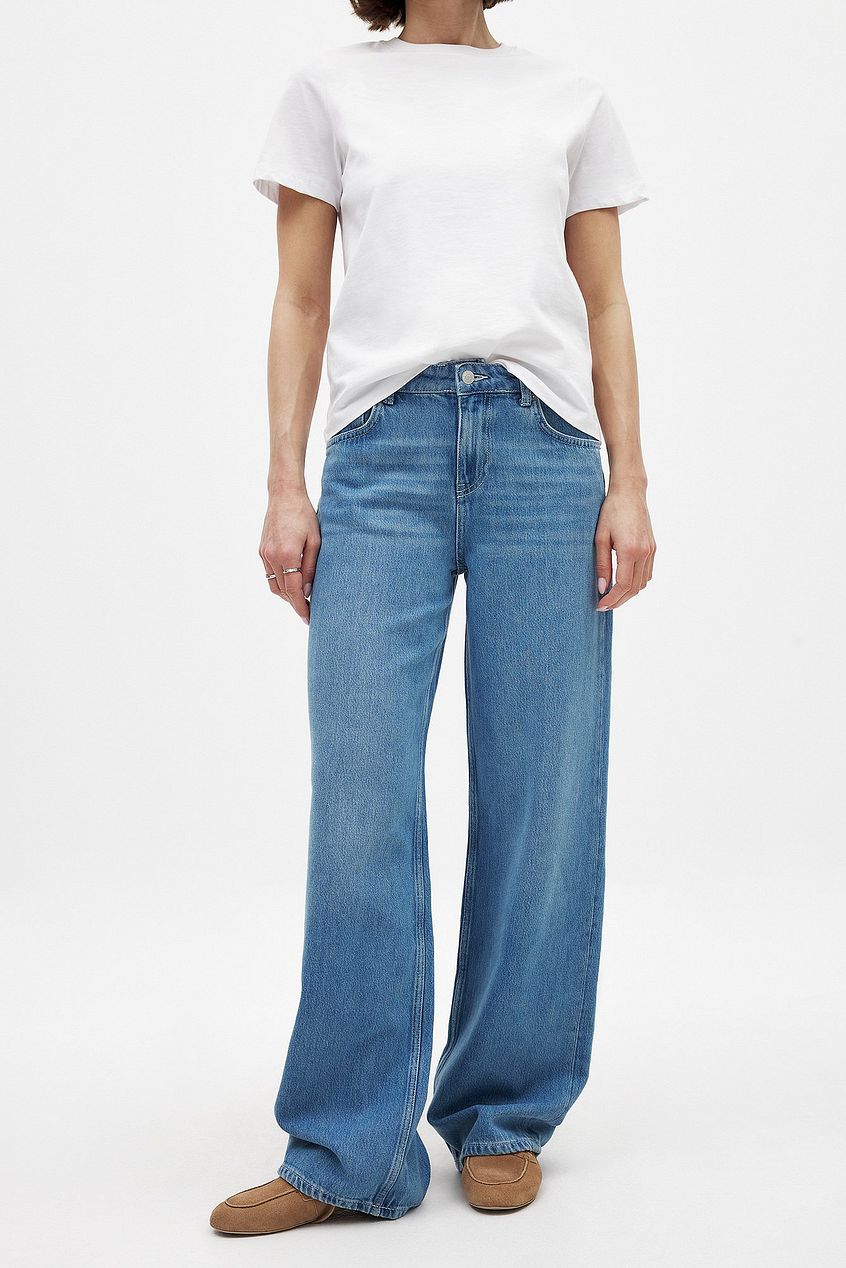 Women Mid Waist Soft Denim Jeans – Comfort Stretch, Everyday Pakistani Fit | PRINDA