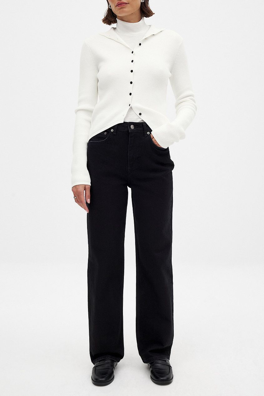 Women Straight High Waist Jeans – Classic High-Rise Straight Leg for Pakistani Women | PRINDA