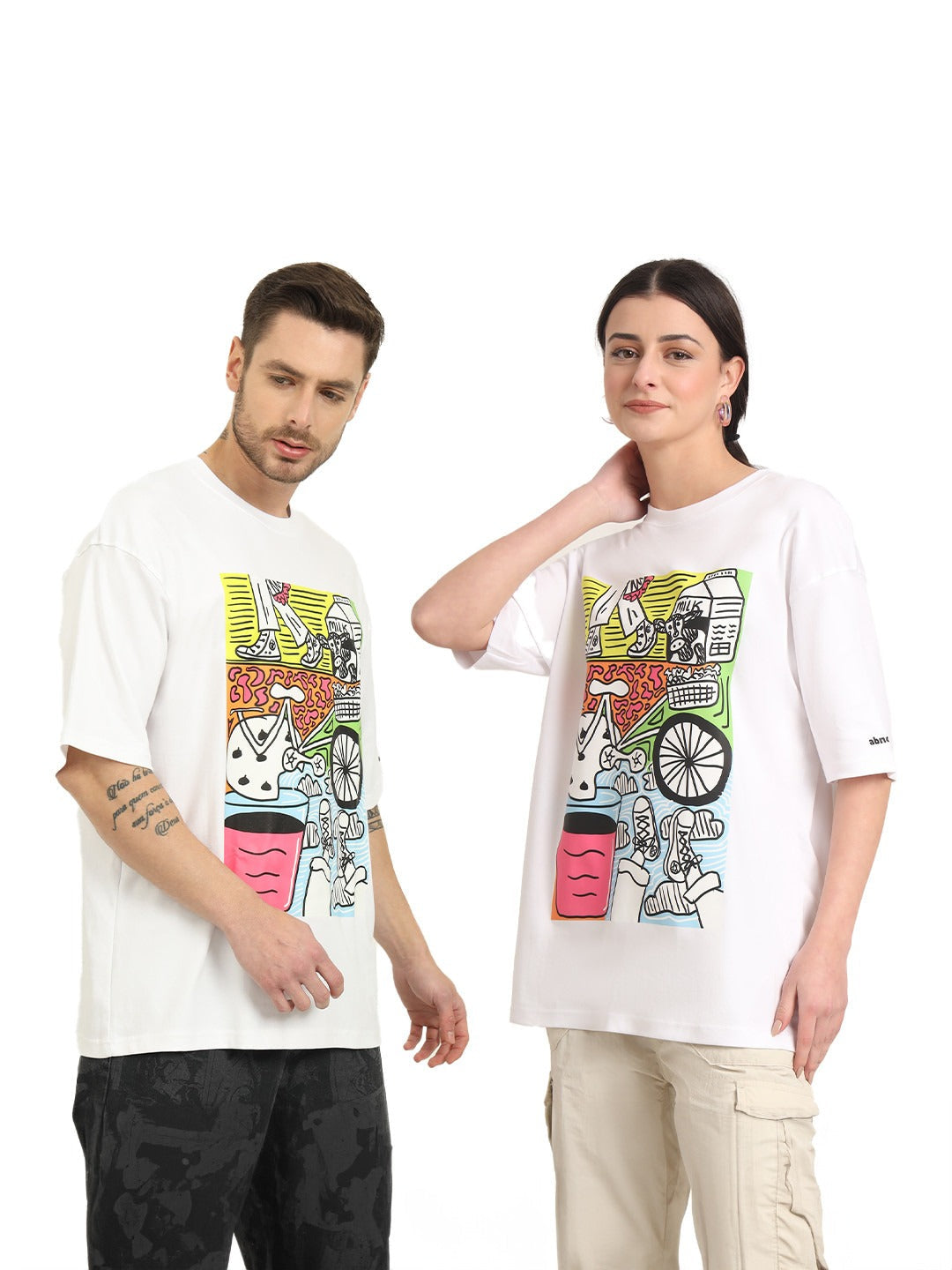 Unisex Milky Day Graphic Printed T-Shirt in Pakistan | PRINDA