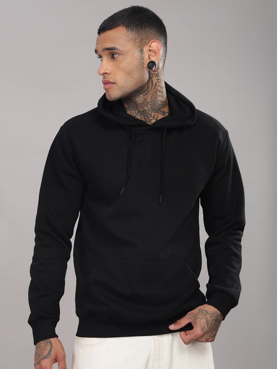Men Hooded Pullover Sweatshirt – Comfortable Cotton Hoodie for Everyday Style in Pakistan | PRINDA