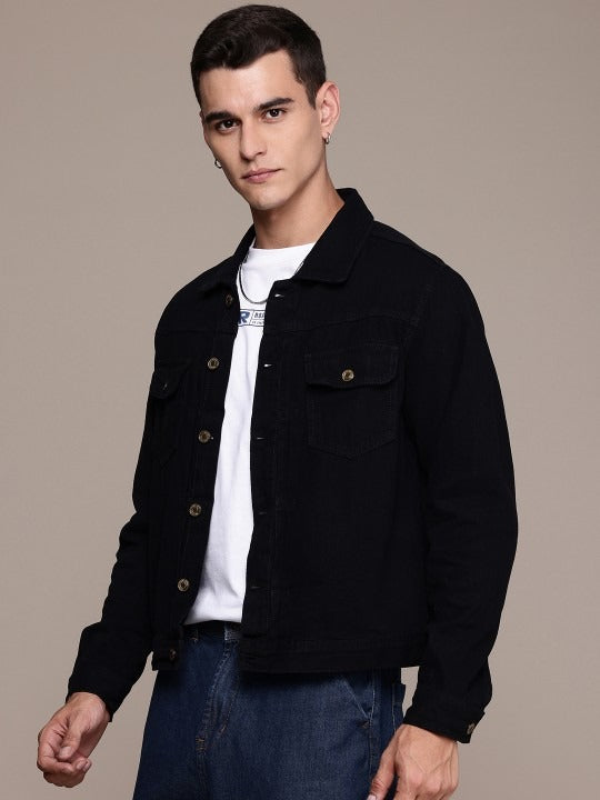 The Life Co. Pure Cotton Denim Jacket – Premium Lightweight Jacket for Men in Pakistan | PARINDA