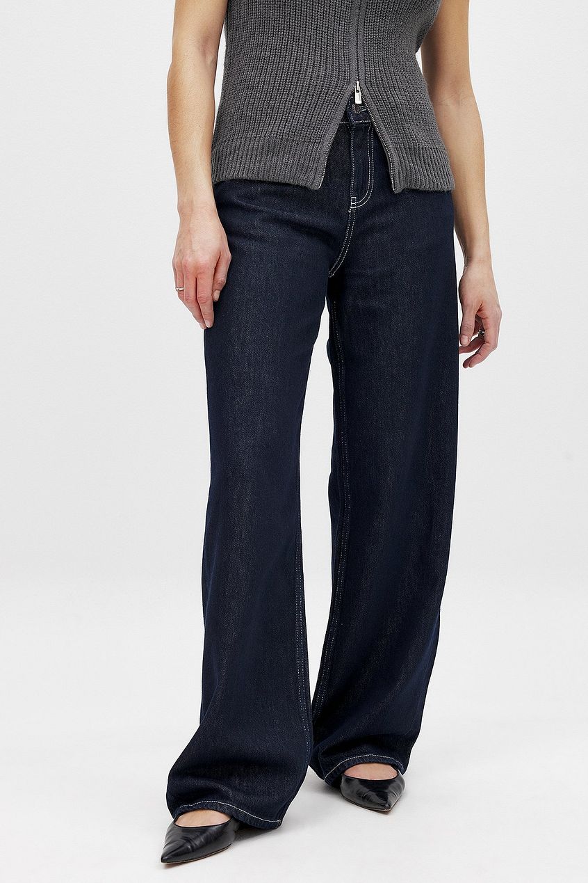 Women Mid Waist Soft Denim Jeans – Soft Stretch Mid-Rise Everyday Denim for Pakistan | PRINDA