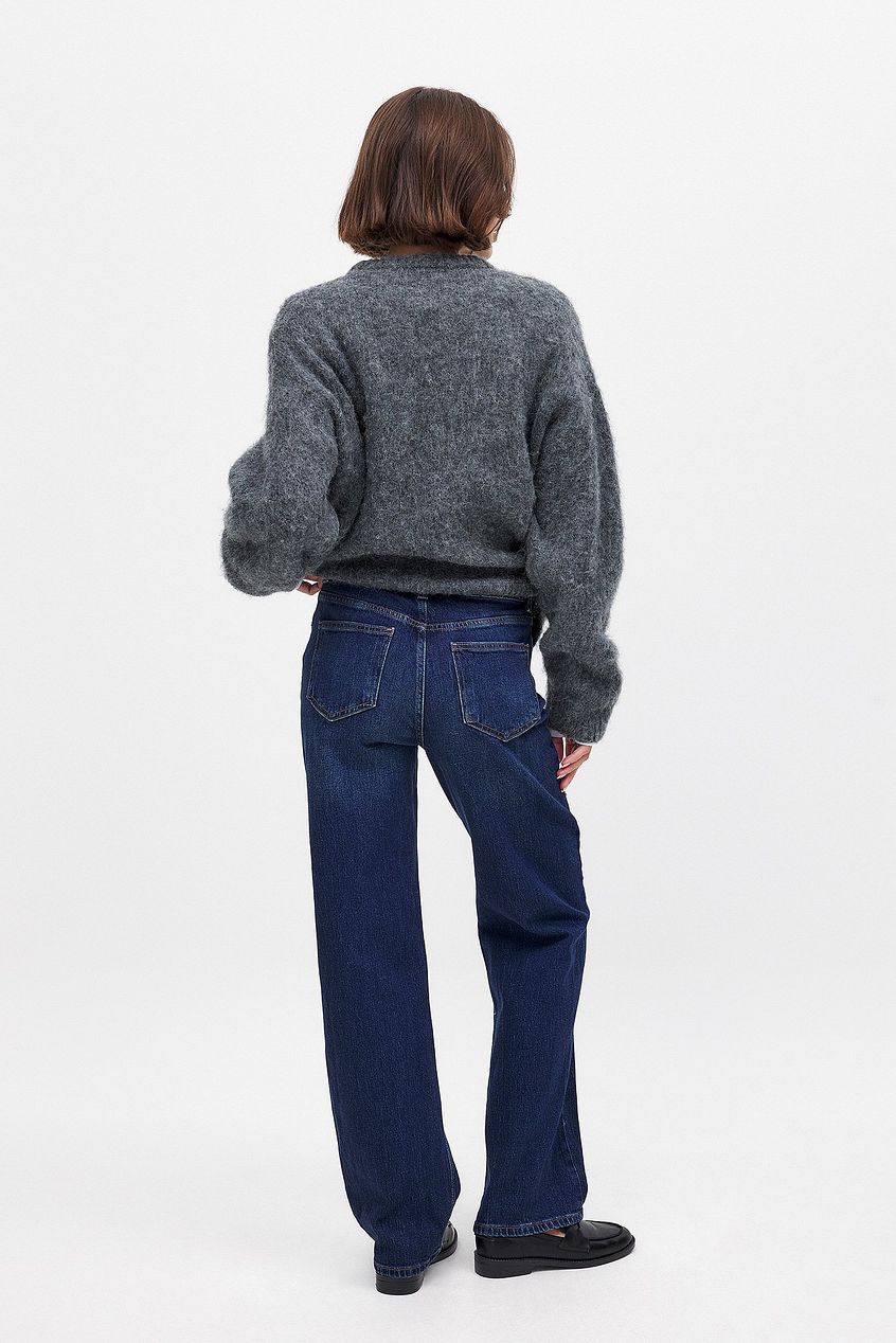 Women Straight High Waist Jeans – Timeless High-Rise Straight Leg Denim for Pakistani Women | PRINDA