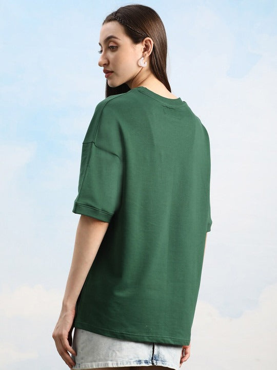 Dillinger Unisex Drop Shoulder Terry Cotton Oversized T-Shirt – Trendy Streetwear for Men & Women in Pakistan | PRINDA