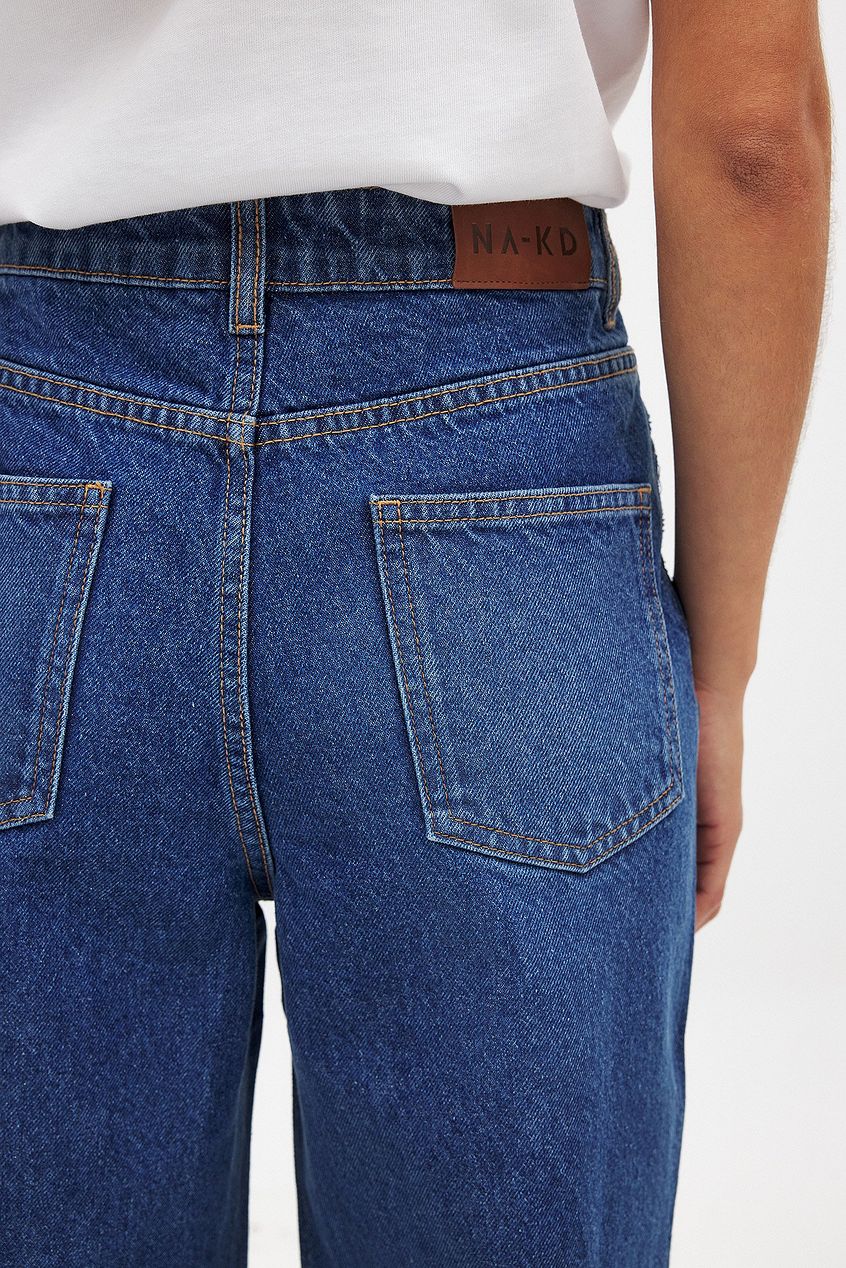 Women Cropped Scallop Detail Denim Jeans – Stylish Cropped Hem with Scalloped Edge | PRINDA