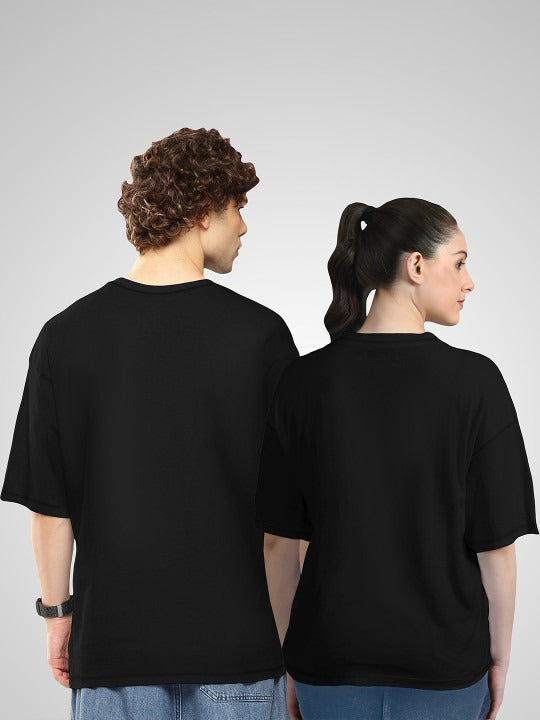 Unisex Twistform Twinny Zone Pack of 2 DTrouble Printed Cotton Oversized T-Shirts – Trendy Unisex Streetwear Tees in Pakistan | PRINDA
