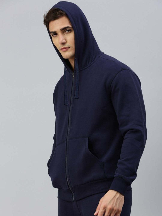 Men Hooded Front-Open Therma-Fit Sweatshirt – Warm Winter Zipper Hoodie for Men in Pakistan | PRINDA