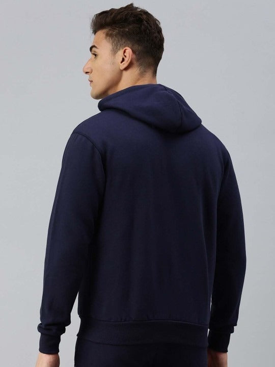 Men Hooded Front-Open Therma-Fit Sweatshirt – Warm Winter Zipper Hoodie for Men in Pakistan | PRINDA