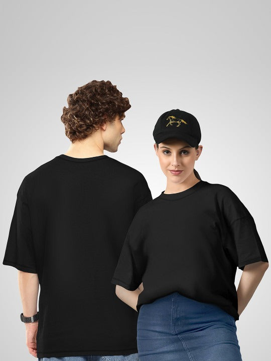 Unisex Twistform Twinny Zone Pack of 2 Solid Cotton Oversized T-Shirts – Premium Unisex Streetwear in Pakistan | PRINDA