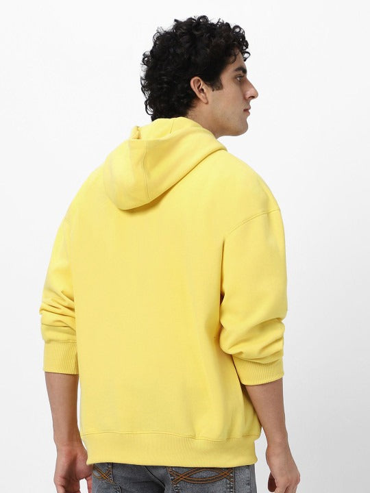 Men’s Cotton Solid Oversized Hooded Sweatshirt – Casual Winter Hoodie for Men in Pakistan | PRINDA