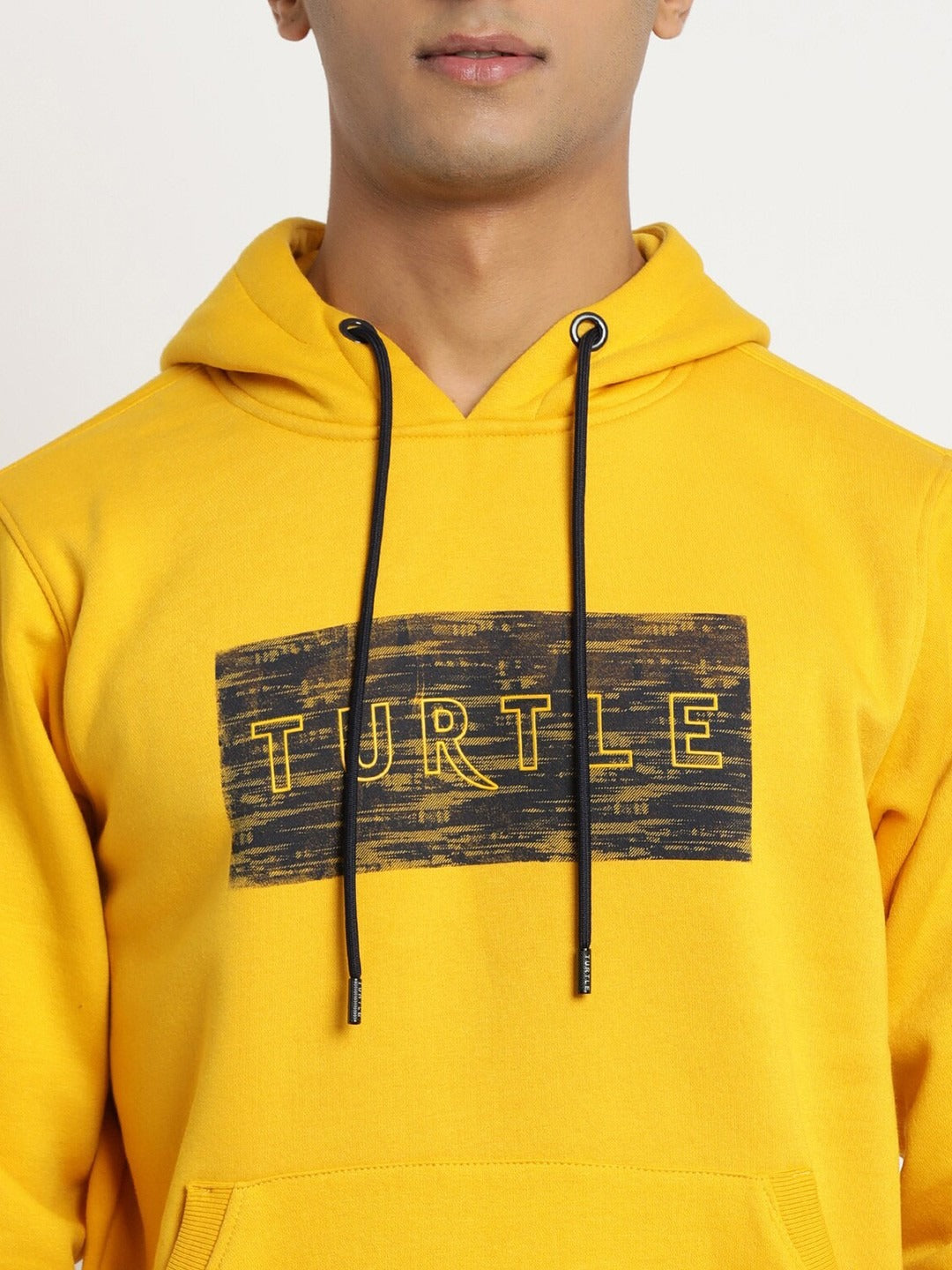 Men Typography Printed Hooded Sweatshirt – Stylish Cotton Hoodie for Winter in Pakistan | PRINDA