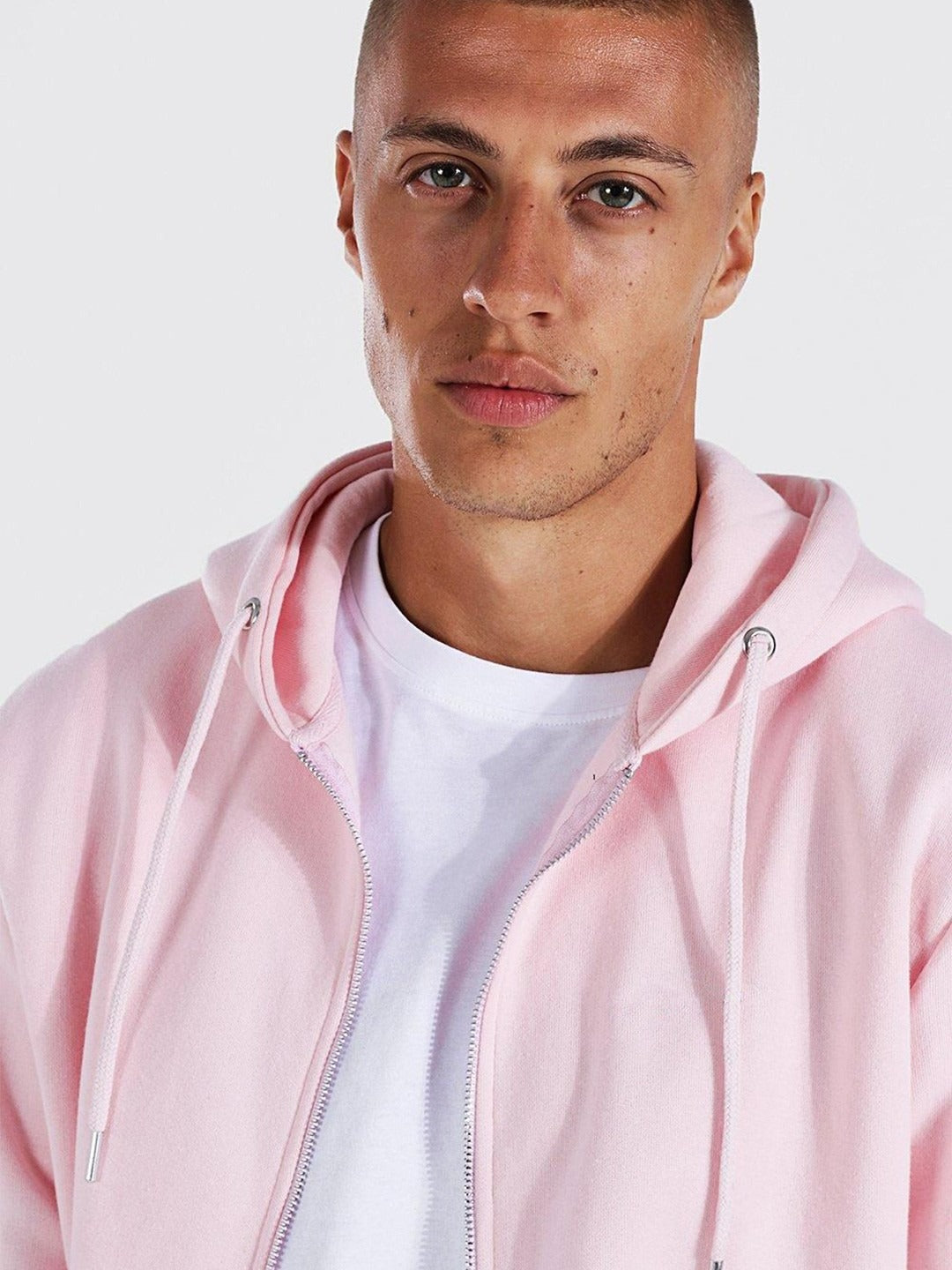The Lifestyle Co. Men Full Sleeve Casual Zipper Hoodie – Cotton Front-Open Hoodie in Pakistan | PRINDA