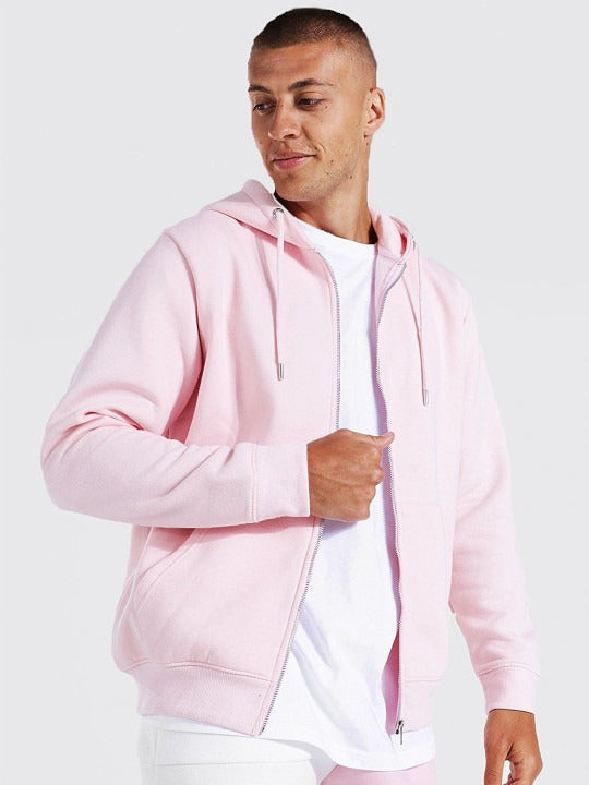 The Lifestyle Co. Men Full Sleeve Casual Zipper Hoodie – Cotton Front-Open Hoodie in Pakistan | PRINDA