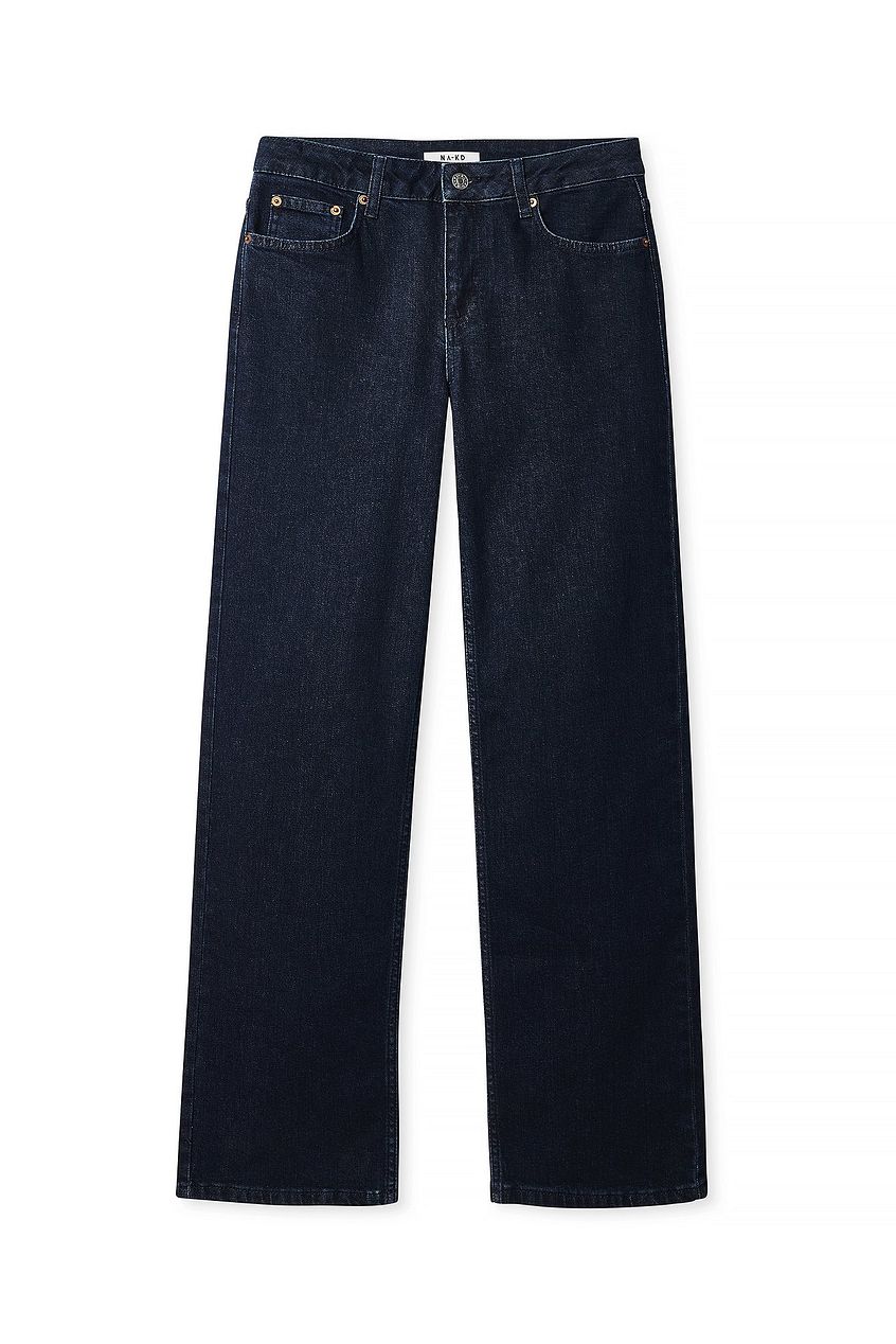 Women Mid Waist Slim Straight Denim – Slim Straight Mid-Rise Jeans for Pakistani Women | PRINDA