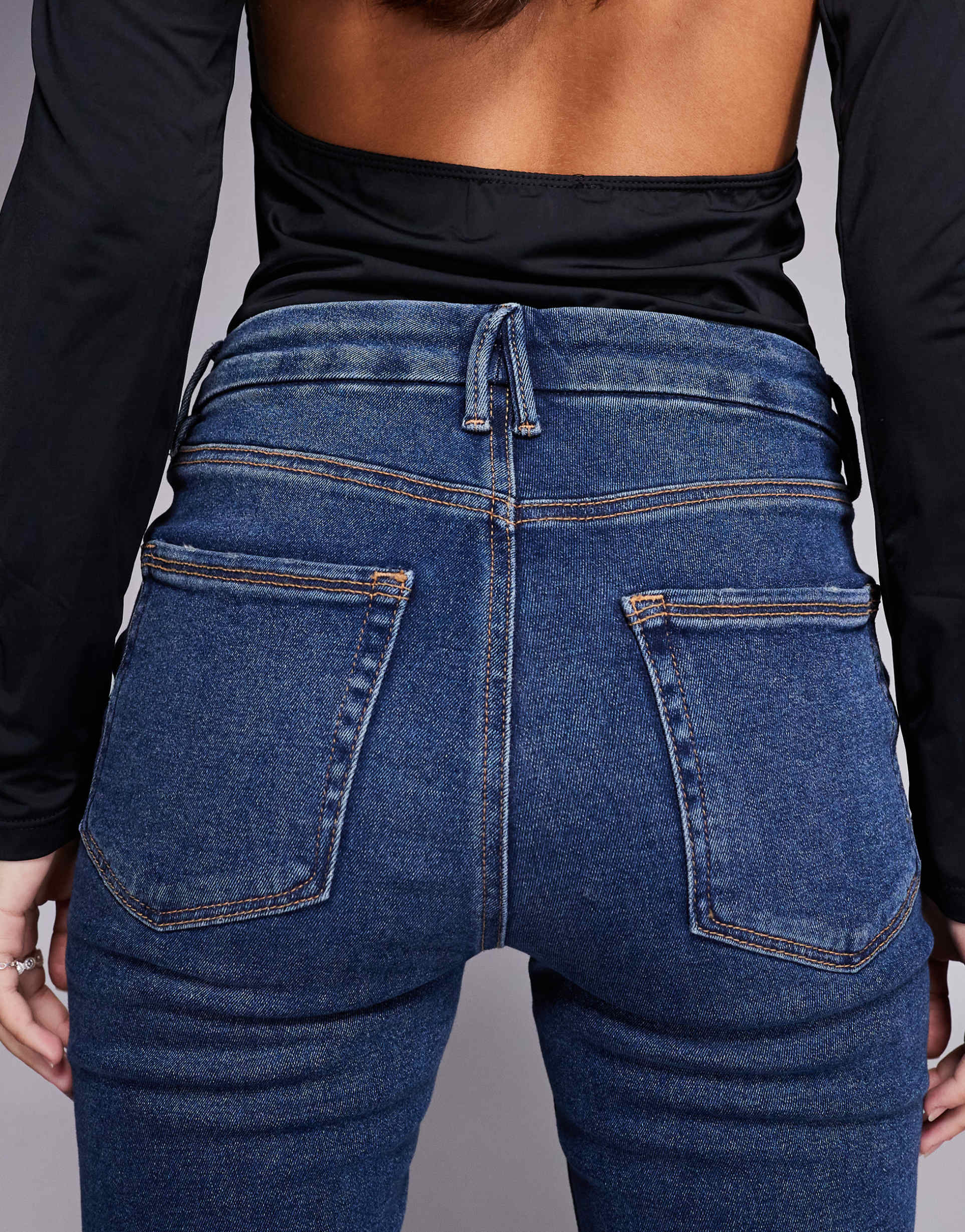 Skinny Jeans in Dark Blue – Stretchable, Slim Fit Denim for Men in Pakistan | PRINDA