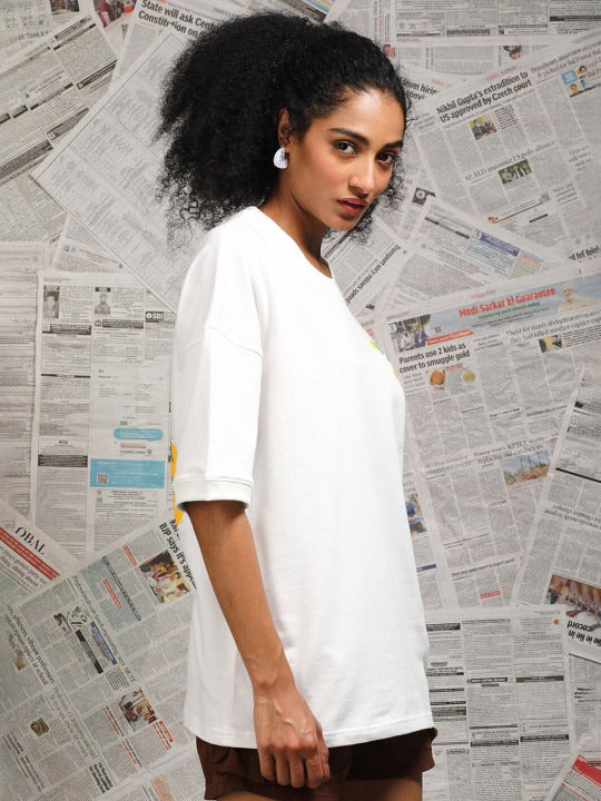 Unisex Drop Shoulder Terry Cotton Oversized T-Shirt – Premium Streetwear Comfort for Men & Women in Pakistan | PRINDA