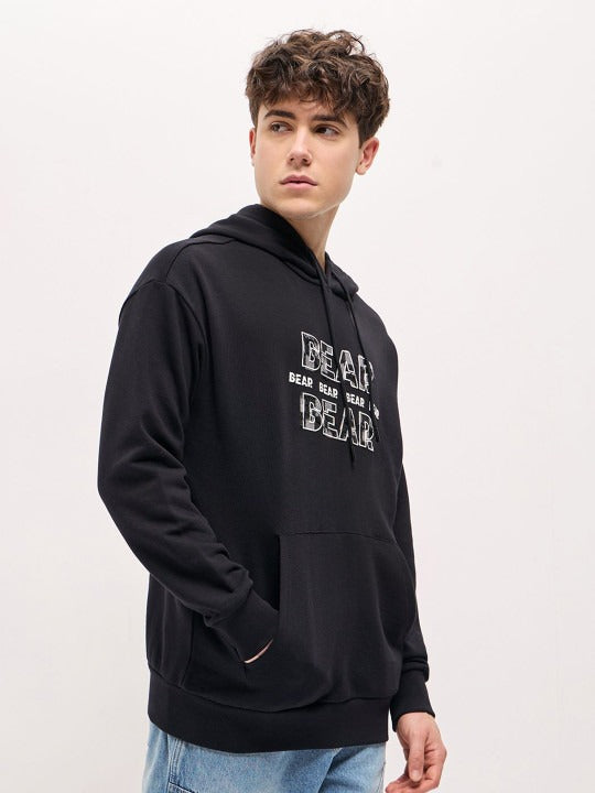 Men Typography Printed Cotton Sweatshirt – Stylish Casual Wear in Pakistan | PRINDA