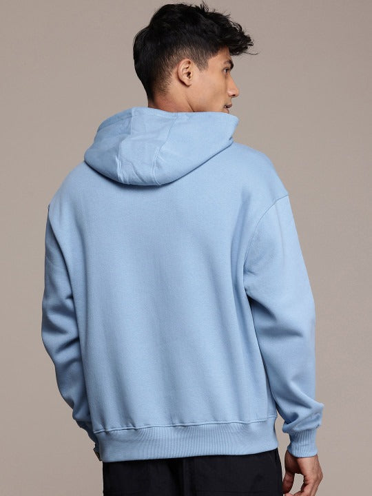 Typography Embroidery Hooded Pullover Sweatshirt for Men – Trendy Cotton Hoodie in Pakistan | PRINDA
