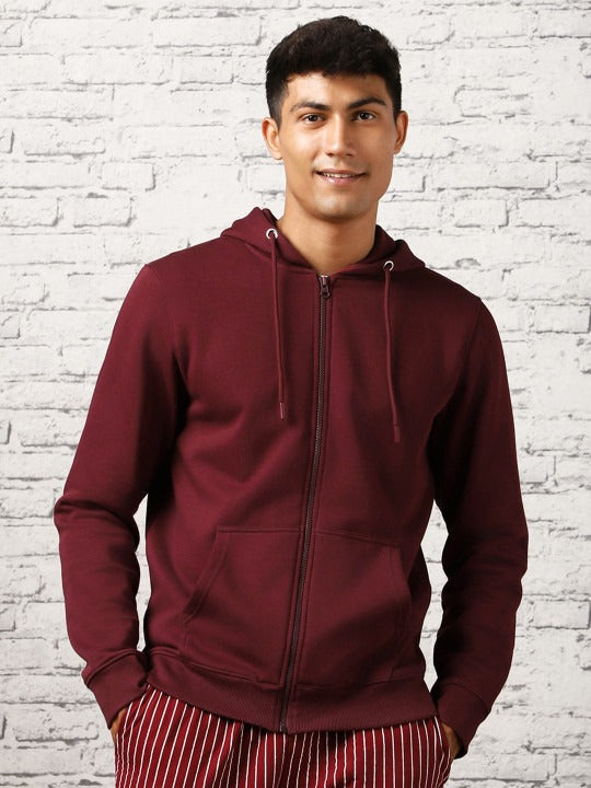Men Zipper Hooded Sweatshirt – Stylish Front Open Hoodie in Pakistan | PRINDA