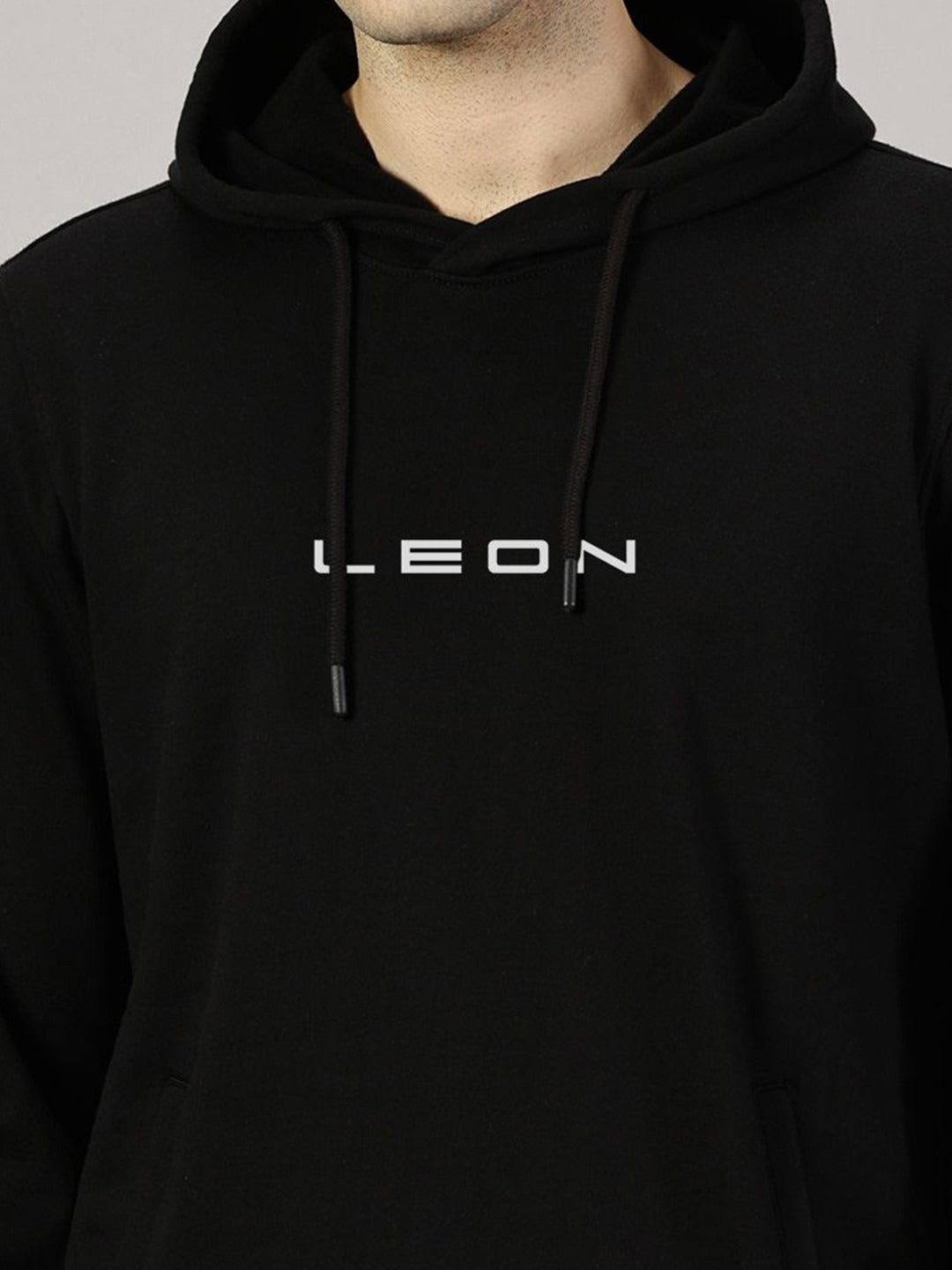 Men Leon Printed Hooded Sweatshirt – Stylish Graphic Hoodie for Casual Wear in Pakistan | PRINDA