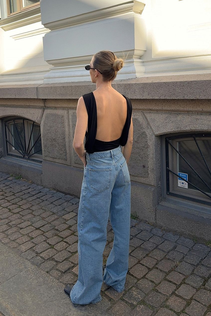 Wide High Waist Jeans for Women – Flattering High-Rise Wide-Leg Denim in Pakistan | PRINDA