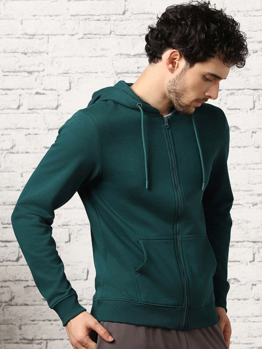 Men Zipper Hooded Sweatshirt – Cotton Fleece Full-Zip Hoodie for Men in Pakistan | PRINDA