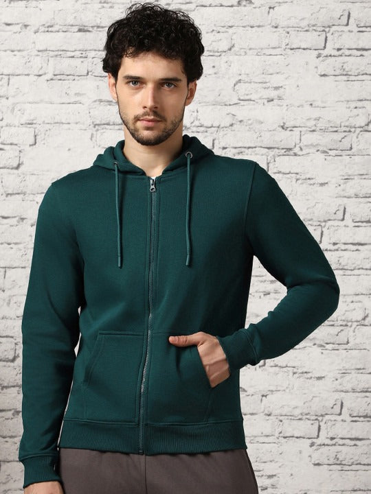 Men Zipper Hooded Sweatshirt – Cotton Fleece Full-Zip Hoodie for Men in Pakistan | PRINDA