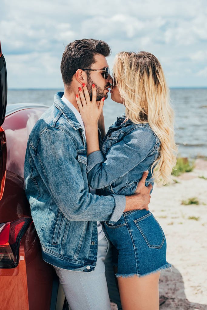 Couple Denim Jacket Blue - PRINDA - Denim Jackets - 