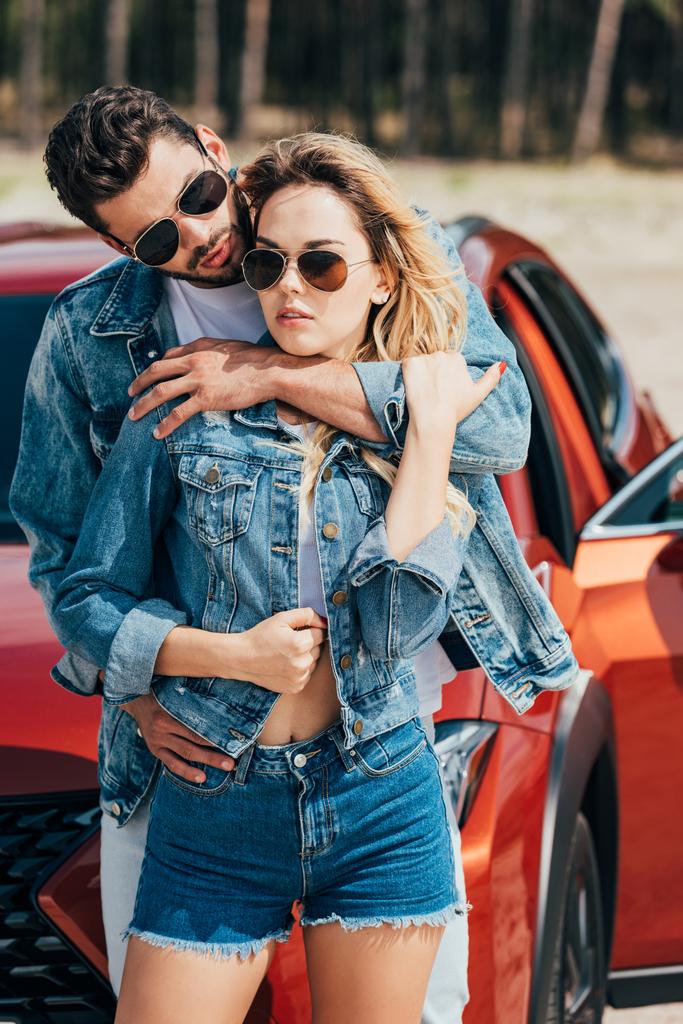 Couple Denim Jacket Blue - PRINDA - Denim Jackets - 
