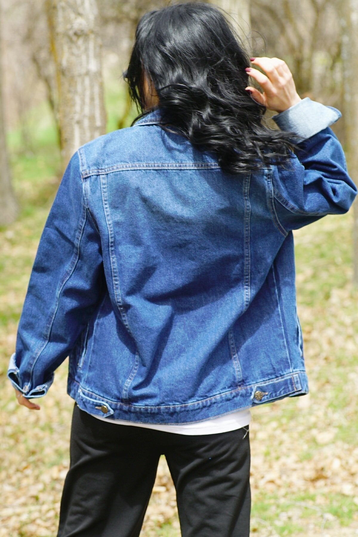 Couple Denim Jacket Blue - PRINDA - Denim Jackets - 
