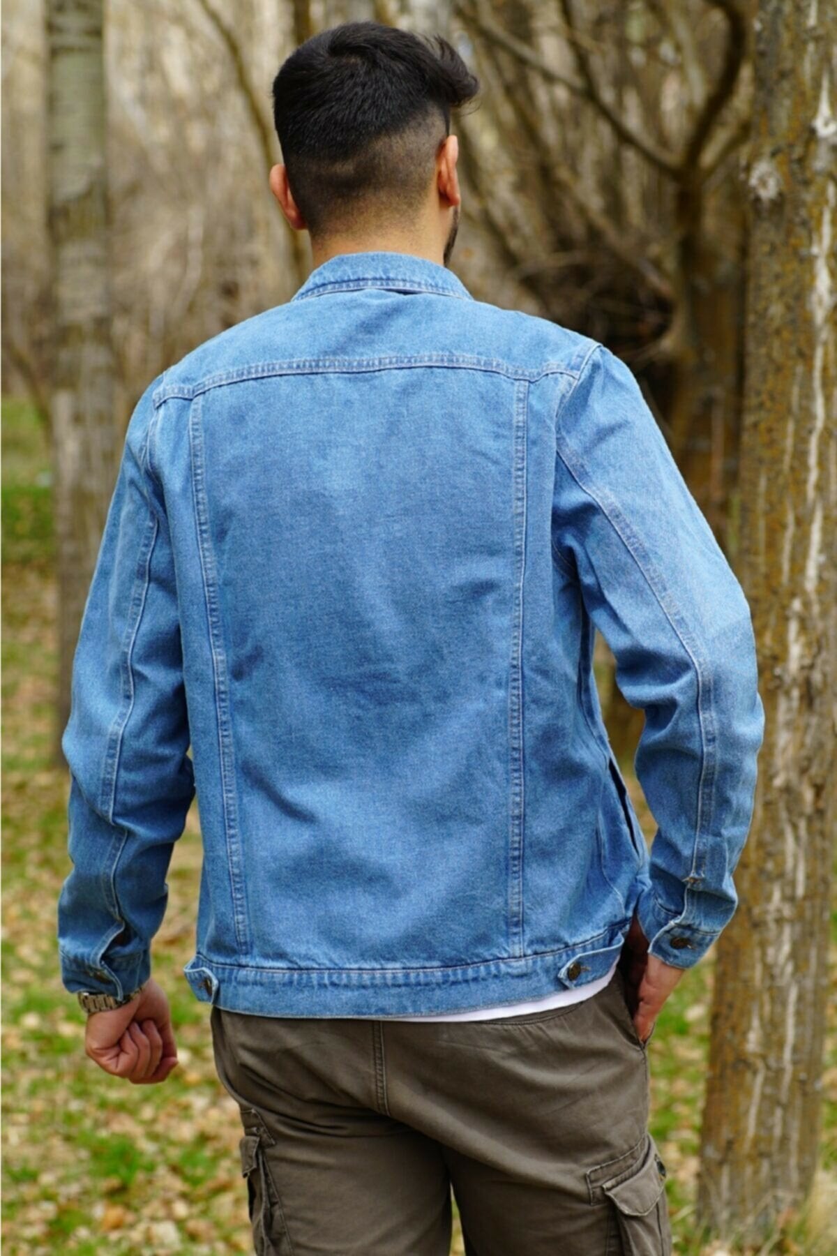 Couple Denim Jacket Light Blue - PRINDA - Denim Jackets - 