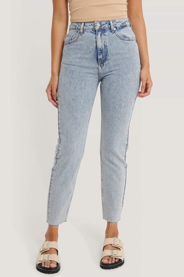 Lola Slim Fit Mid - Rise Clean Look Stretchable Jeans - PRINDA - Jeans - 