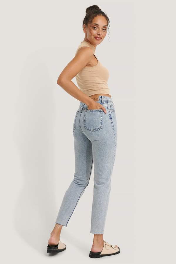 Lola Slim Fit Mid - Rise Clean Look Stretchable Jeans - PRINDA - Jeans - 
