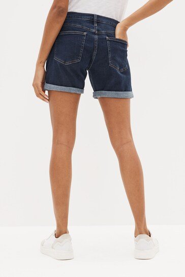 Mid Rise Girlfriend Shorts - PRINDA - Shorts & Skirts - 