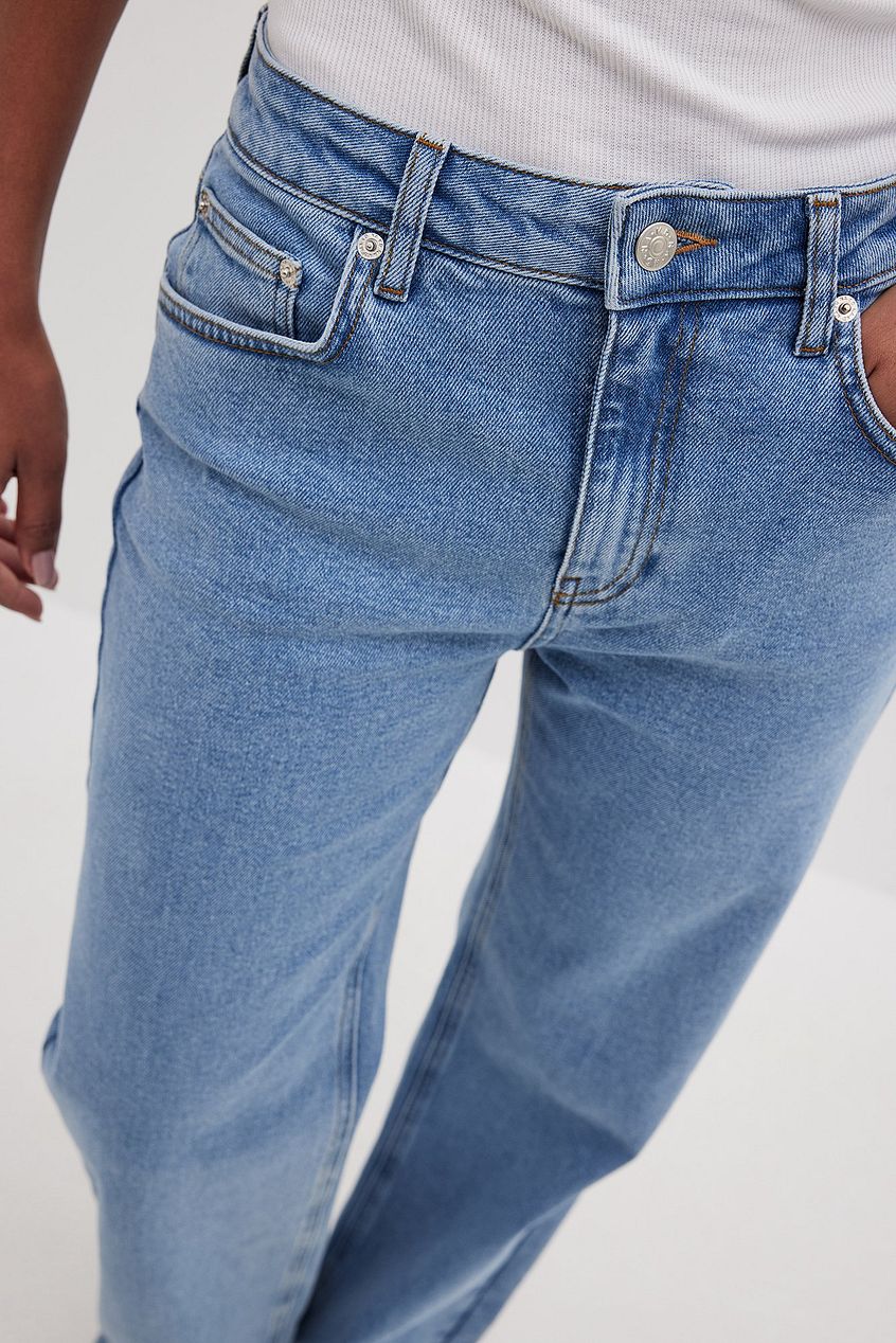 Mid Waist Denim For Womens - PRINDA - Jeans - 