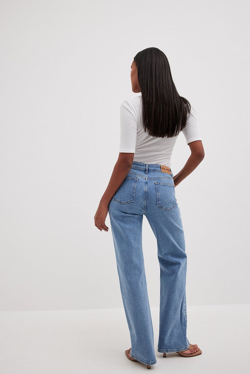 Mid Waist Denim For Womens - PRINDA - Jeans - 